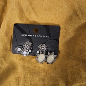 🌸2 for $10🌸 New York and Company Set of 3 Earrings